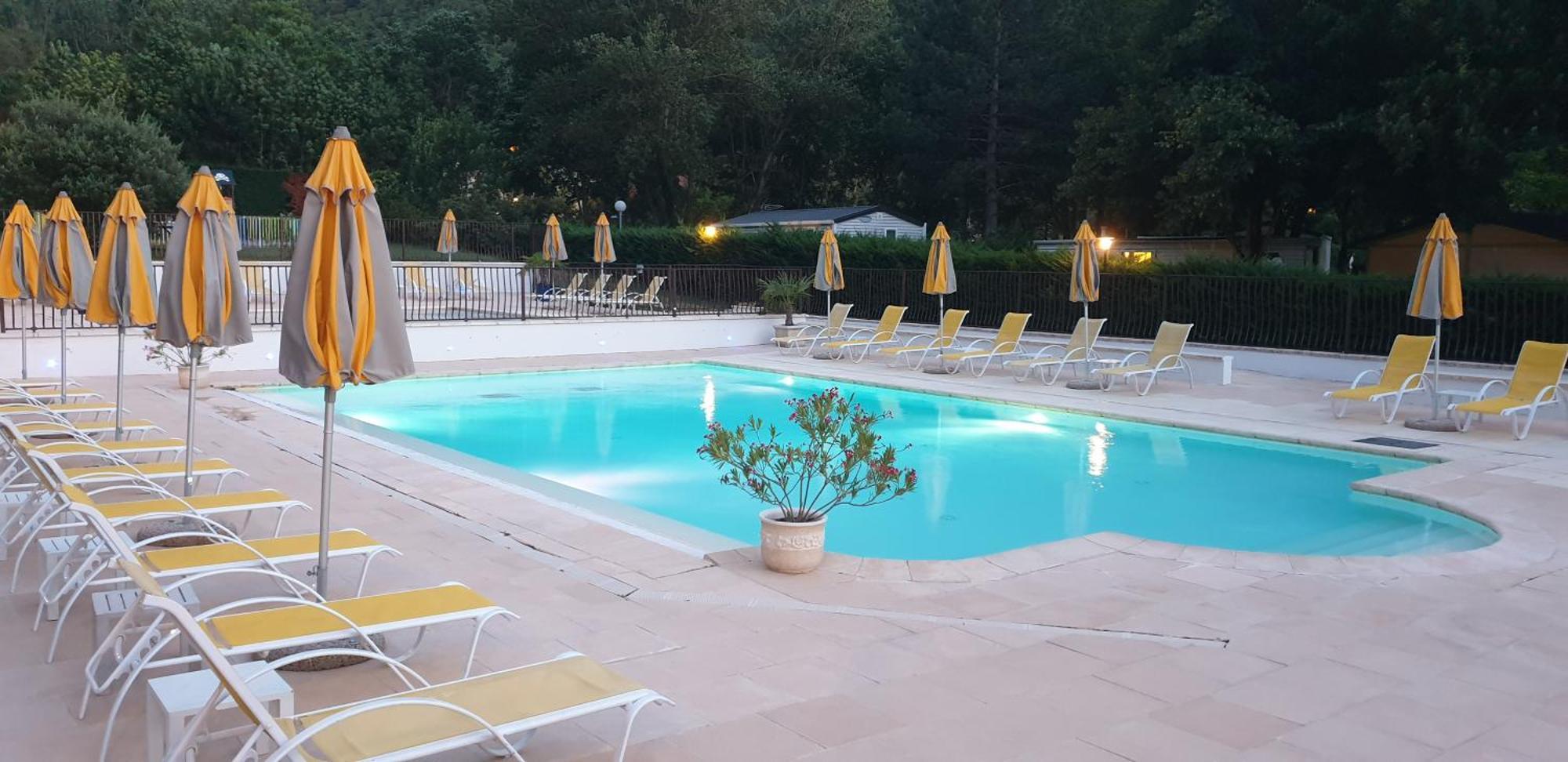 Les Eaux Chaudes Campingplatz Digne-les-Bains